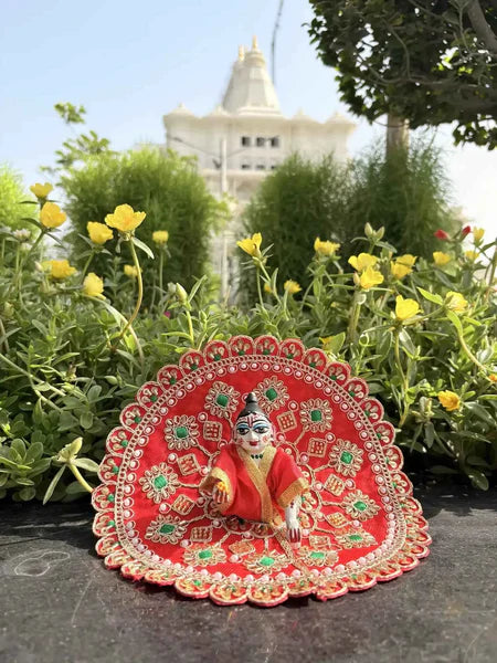 Laddu Gopal Fancy Embroidery Dress for Divine Celebrations