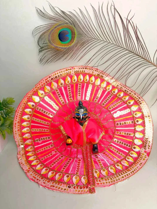 Chakra Style Laddu Gopal Fancy Dress for Spiritual Celebrations