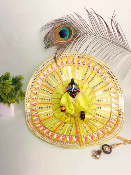 Chakra Style Laddu Gopal Fancy Dress for Spiritual Celebrations