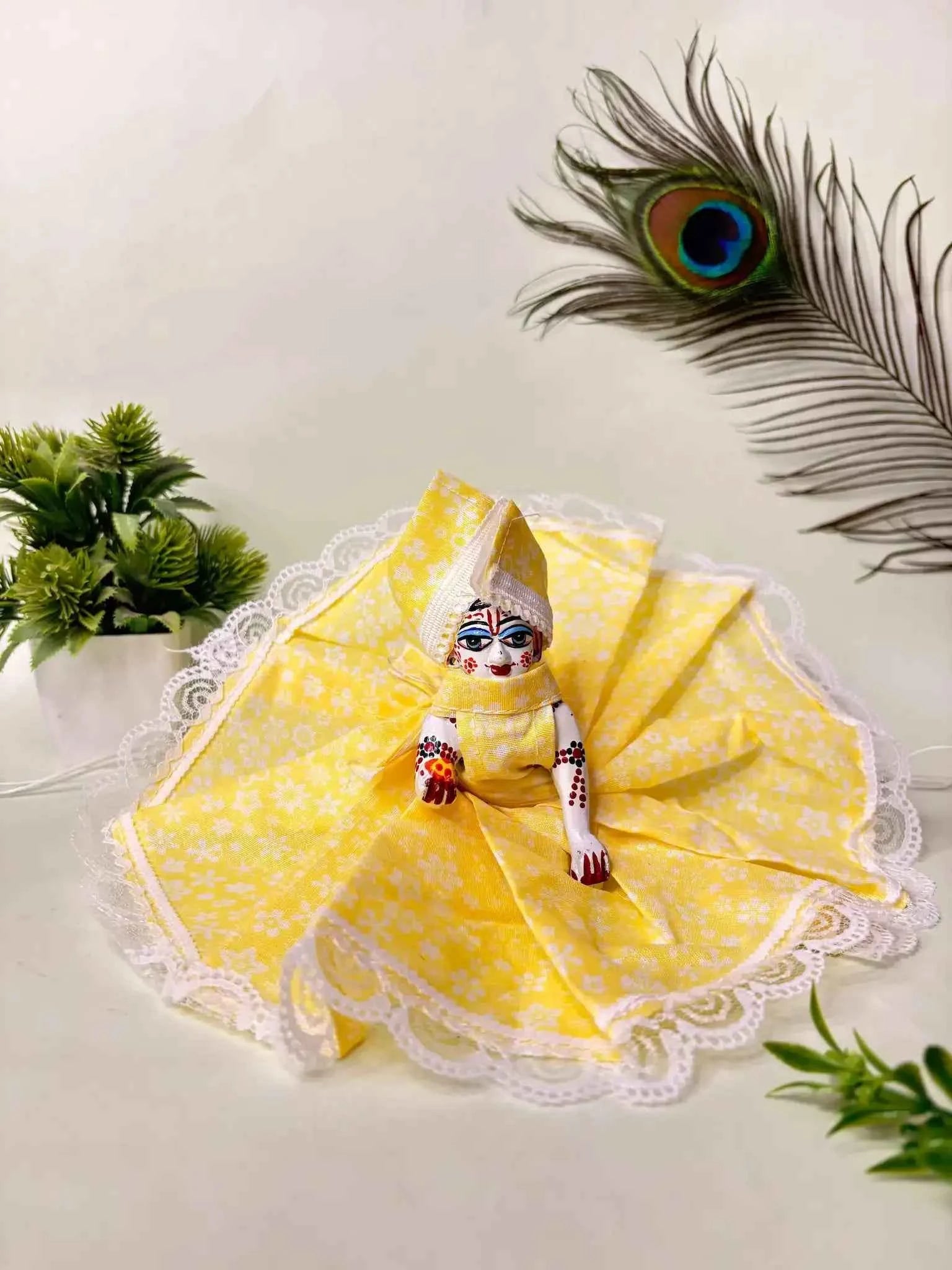 laddu gopal cotton dress Laddu Gopal Cotton Dress
